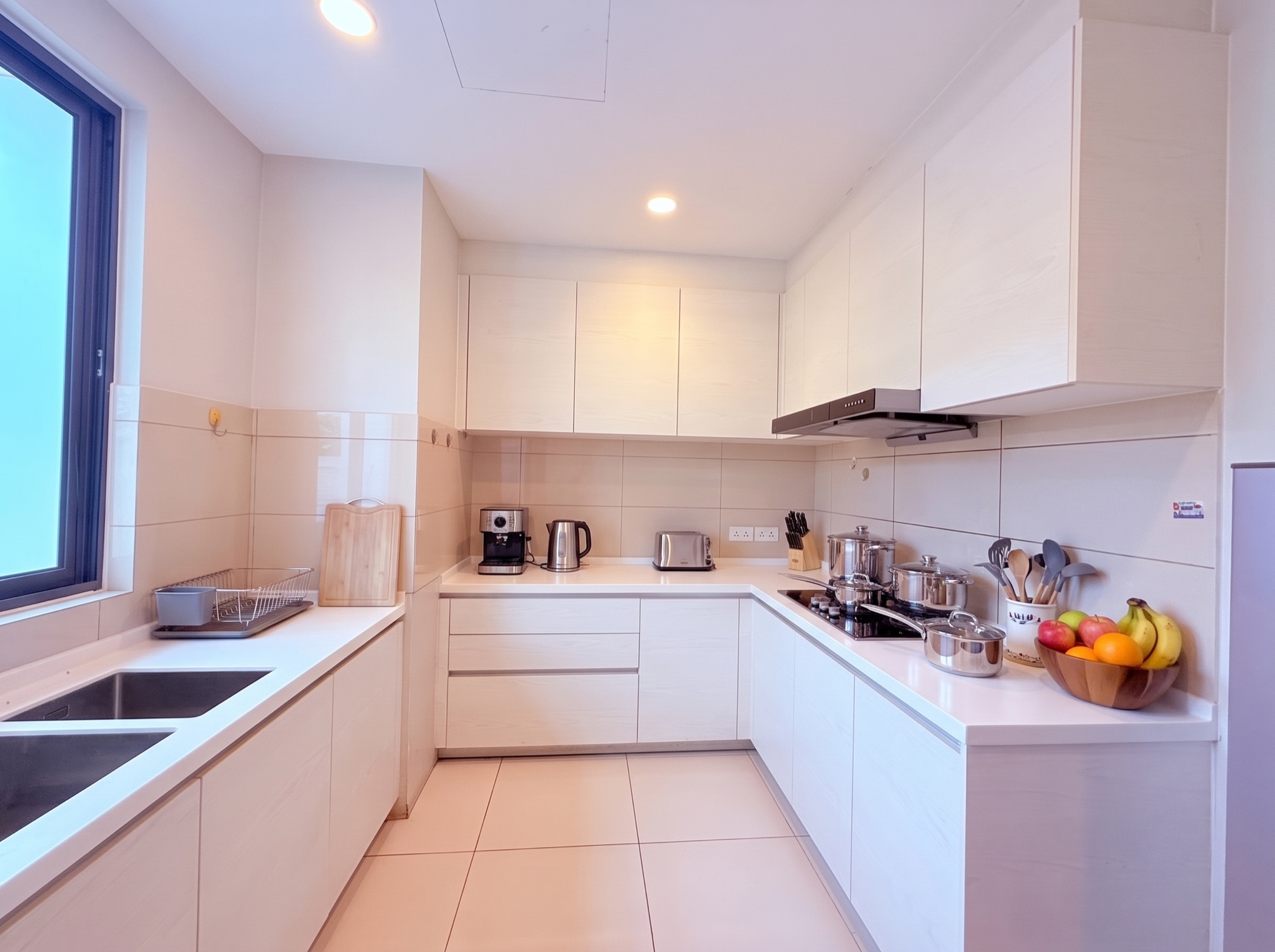 Coffee in the shared kitchen